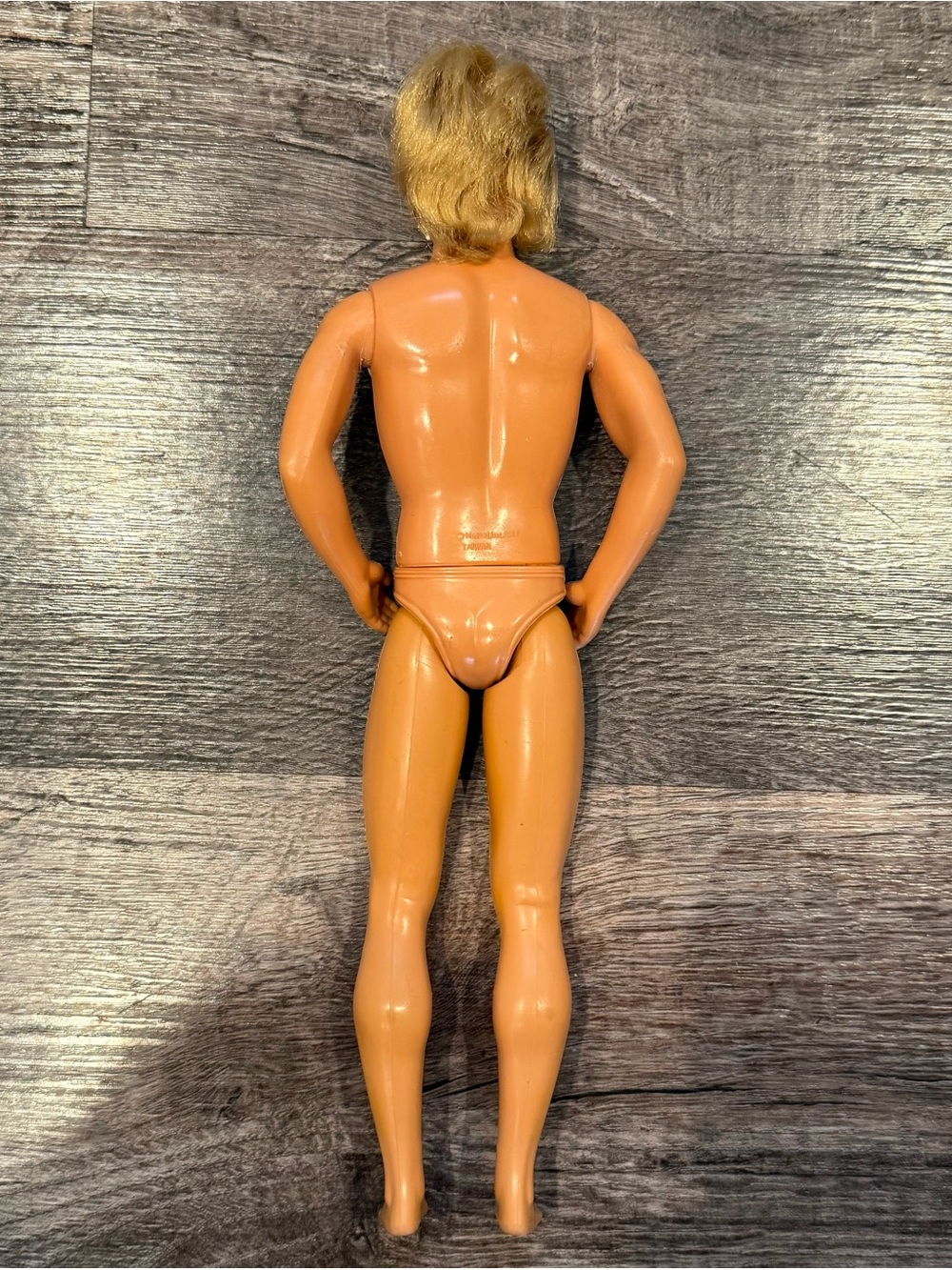 Mattel Barbie Ken Doll Vintage 1986 Rooted Blonde Hair with Blue Eyes Bendable - Picture 3 of 5